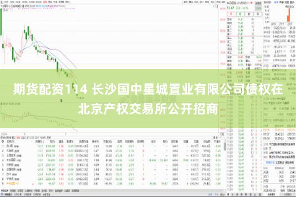 期货配资114 长沙国中星城置业有限公司债权在北京产权交易所公开招商