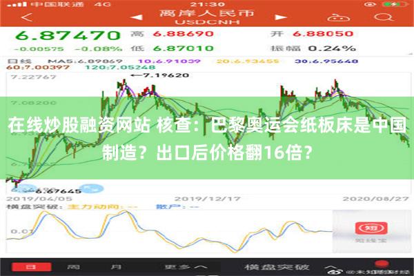 在线炒股融资网站 核查：巴黎奥运会纸板床是中国制造？出口后价格翻16倍？