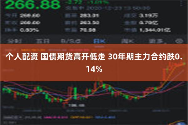 个人配资 国债期货高开低走 30年期主力合约跌0.14%