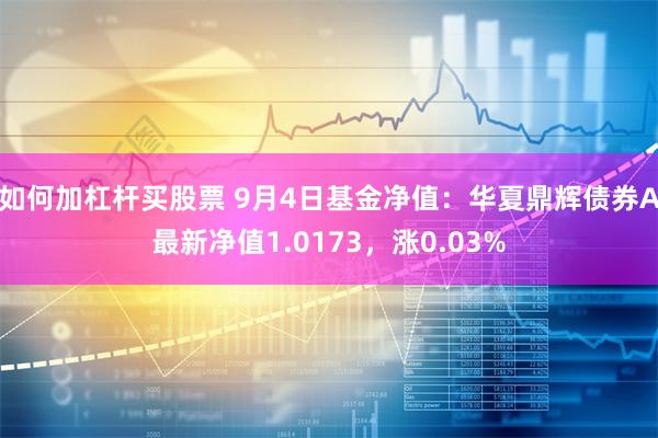 如何加杠杆买股票 9月4日基金净值：华夏鼎辉债券A最新净值1.0173，涨0.03%