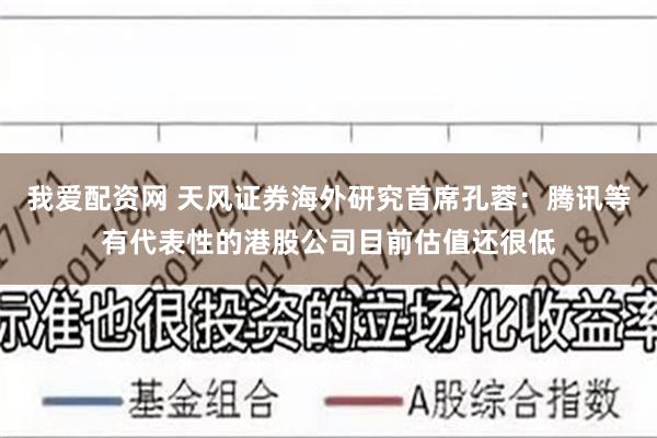 我爱配资网 天风证券海外研究首席孔蓉：腾讯等有代表性的港股公司目前估值还很低