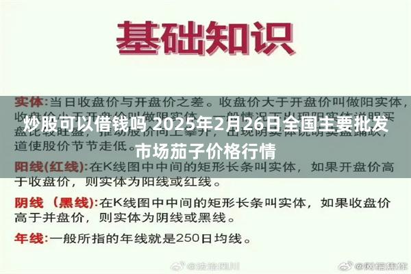 炒股可以借钱吗 2025年2月26日全国主要批发市场茄子价格行情